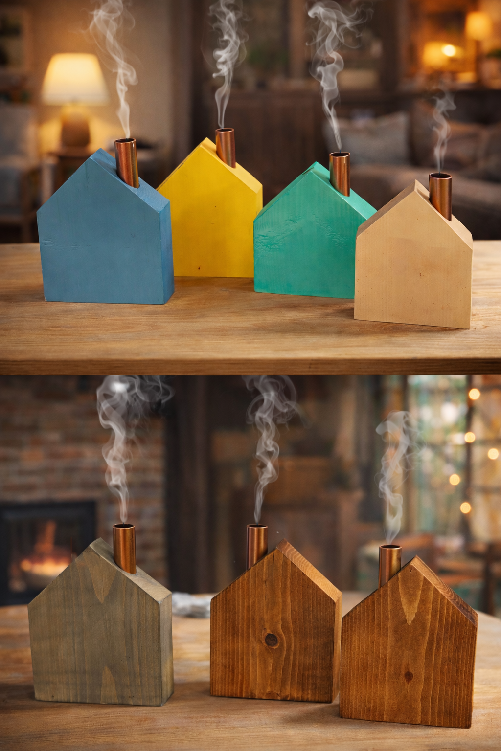 Custom Incense Smoke Homes
